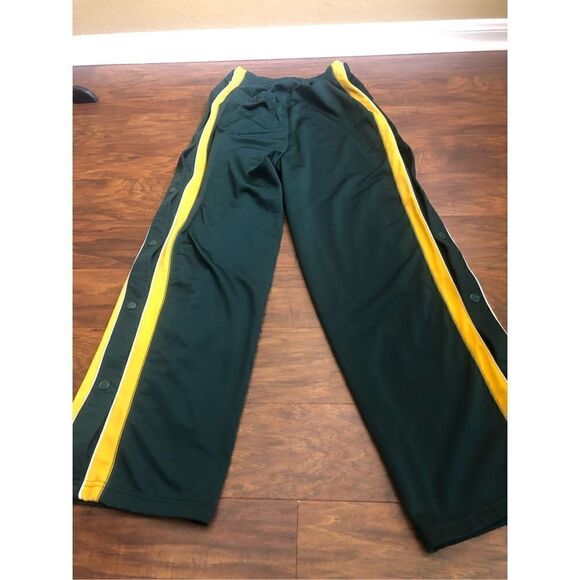 Vintage NFL Green Bay Packers Youth snap sweatpants size L 16/18 - Picture 9 of 12
